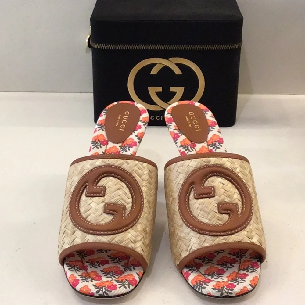 Gucci Mabel Interlocking GG Slide Sandal size 40.5 - Picture 2 of 11